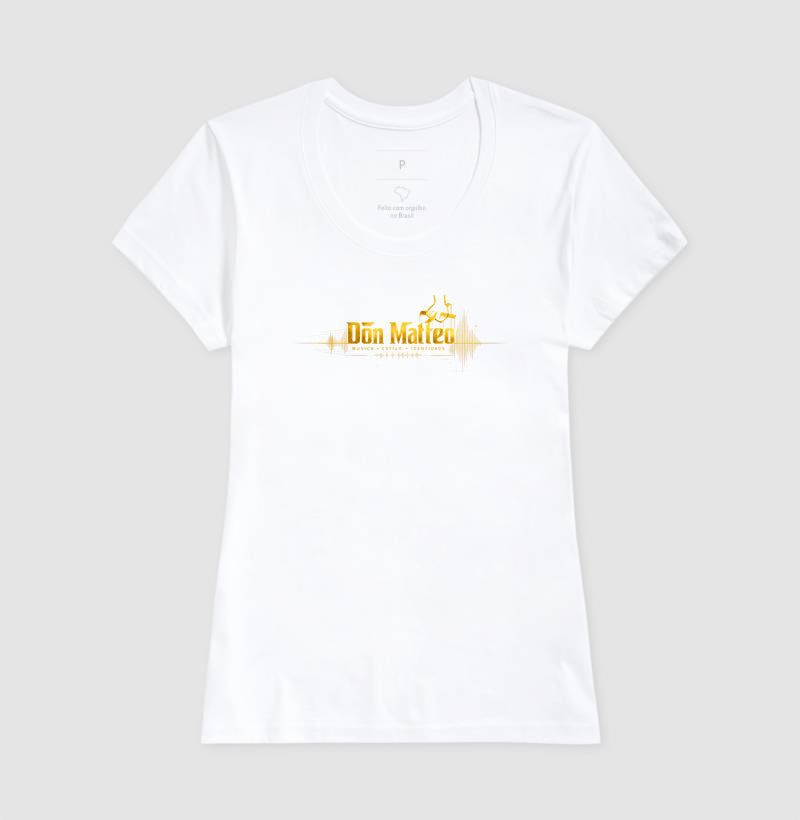 Camiseta Logo Don Matteo Ondas