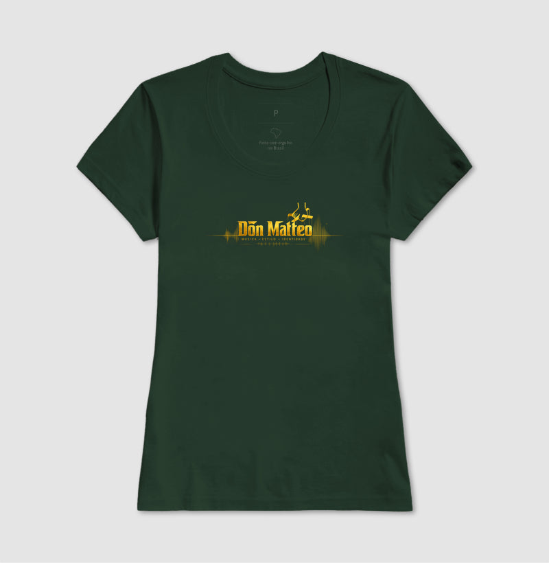Camiseta Logo Don Matteo Ondas