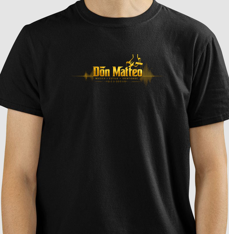 Camiseta Logo Don Matteo Ondas