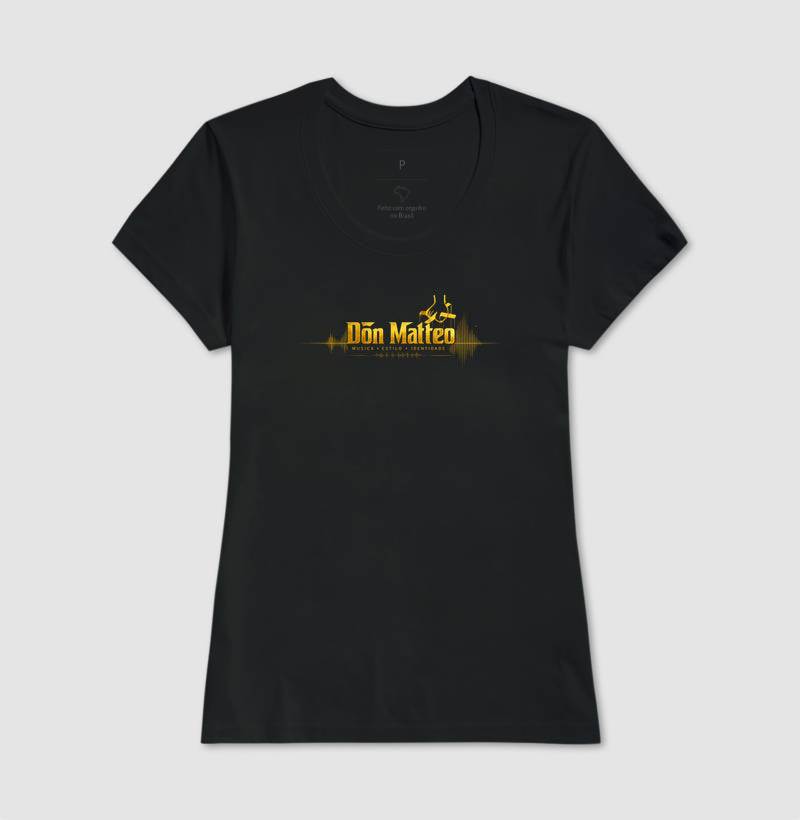 Camiseta Logo Don Matteo Ondas