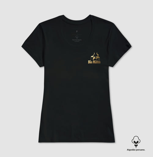 Camiseta Algodão Peruano Logo Don Matteo
