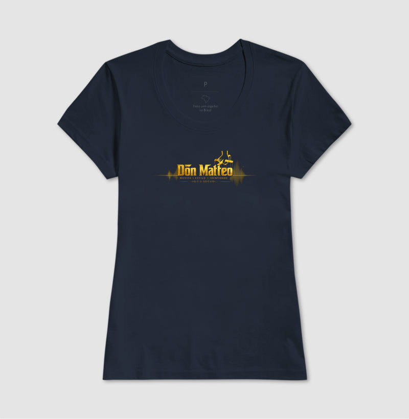 Camiseta Logo Don Matteo Ondas