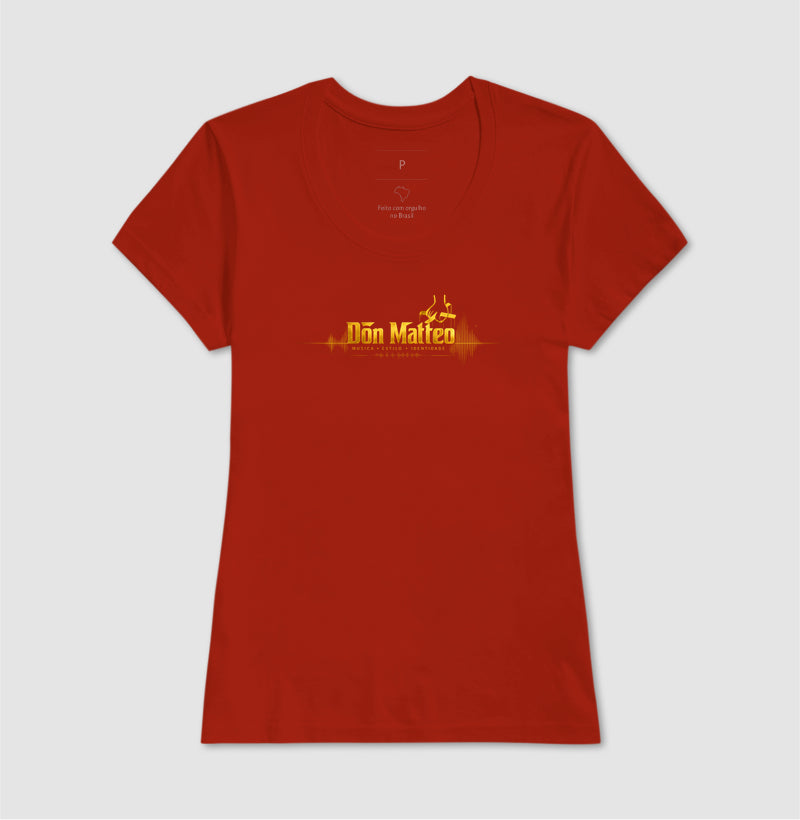Camiseta Logo Don Matteo Ondas